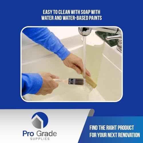 Pro Grade - Paint Brushes - 3Ea 1.5" - Brush Set