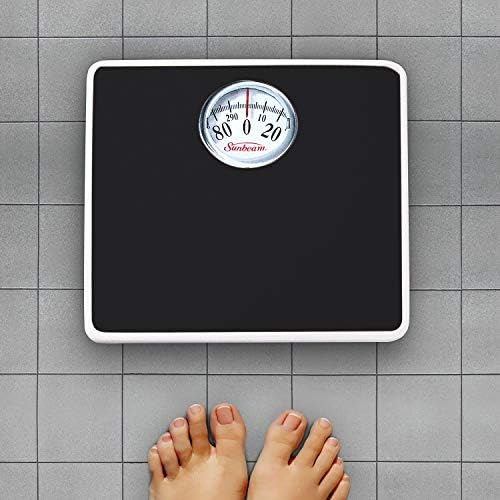 Sunbeam Easy Read Dial Scale, Black
