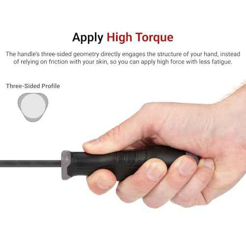 TEKTON High-Torque Black Oxide Blade Nut Driver Set, 6-Piece (3/16-1/2 in.) | DHD91101 | Made in USA