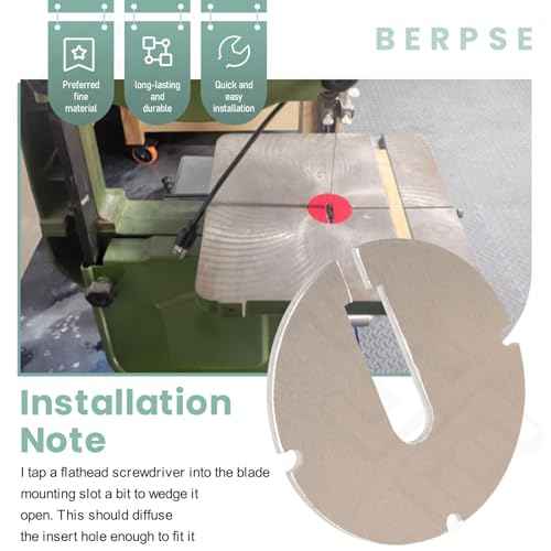 (Pack of 2) 426-02-063-0001 426-02-063-0002 Table Inserts (Diameter: 2.5 in, Thickness: 0.1 in) Compatible With Delta 14 Part/Rockwell 14" Band saws and 24" Scroll saws