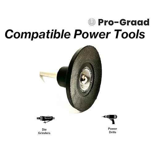 2" Type S Pad Holder for Quick Change Discs, 1/4" Shank, Type II, TS, S-Type Holder Quick Change Mandrel, for Die Grinder, Grinding Polishing Paint Removal Sanding and Conditioning Discs