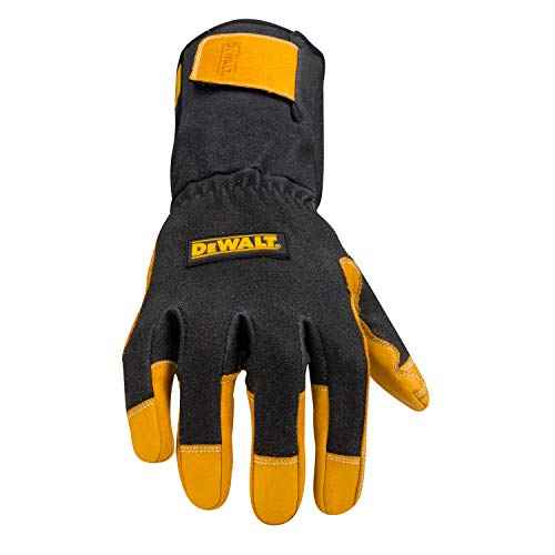 DEWALT Premium TIG Welding Gloves, Adjustable, Gauntlet-Style Cuff, Large
