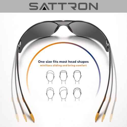 Tinted Safety Glasses Bulk 48 Pack, Dark Smoke Lenses UV Protective Safety Sunglasses for Men Women, ANSI Z87.1 Scratch & Impact Resistant Eye Protection for Construction, Shooting, Lab