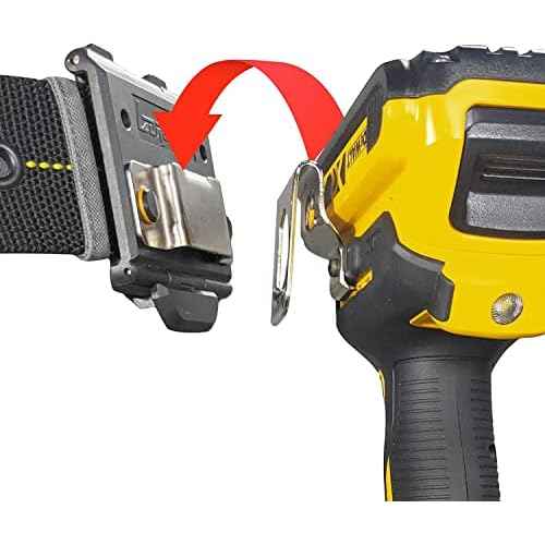Tape Measure Holder, Drill Holster, Tactical Cordless Tool Belt Clip Holder, Holster with Belt Clip Hook,Small Electrician Tool Pouch with Clip Holster.