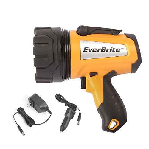 EverBrite LED Rechargeable Spotlight Flashlight 1000 Lumens Dimmable Ultra-Bright Outdoor Light