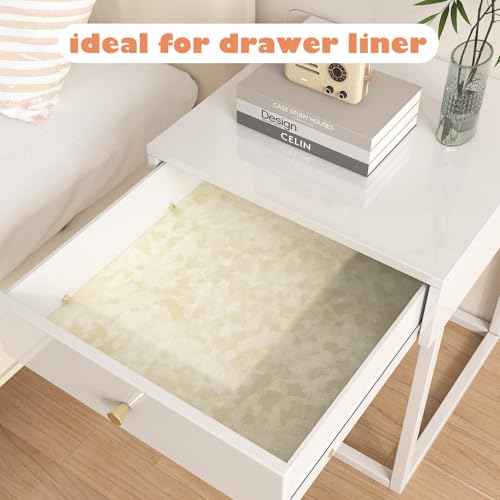 Stickyart Beige Velvet Wallpaper Peel and Stick Felt Cream Contact Paper Removable Velvet Textured Wallpaper Modern Self Adhesive Felt Liner Paper for Jewelry Box Craft Bedroom Accent Wall 12"x80"