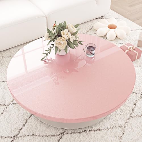 15.8''x80'' Glossy Pink Contact Paper for Countertops Shiny Pink Peel and Stick Wallpaper Self Adhesive Glitter Contact Paper for Cabinets Bathroom Dresser Table Vinyl Film Wall Stickers