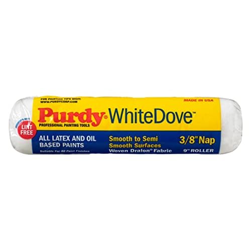 Purdy 144670092 White Dove Roller Cover, 9 inch x 3/8 inch nap