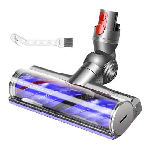 Upgrade Anti-Tangle Replacement Head Compatible with Dyson Digital Slim, V12 Detect Slim Cordless Vacuum Cleaners, Suitable for Hard Floor, Thin Carpet