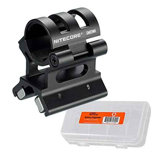Nitecore GM02MH Quick Detachable Magnetic Mount for Shotgun and Longgun, Fit All 1" Body Diameter Flashlights
