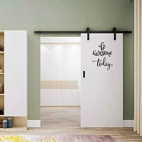 Be Awesome Today Wall Decal English Lettering Saying Words Vinyl Stickers, Removable Prints Art DIY Quotes Sticker Mural for Bedroom Living Room Office Home Window Door Decoration