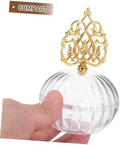 TEHAUX 12pcs Box Candy Box Present Gold Decor Banquet Party Cases Party Favors Bridal Shower Favors Party Favor Containers Sugar Cases Party Supplies Bride Decorate Plastic Wedding
