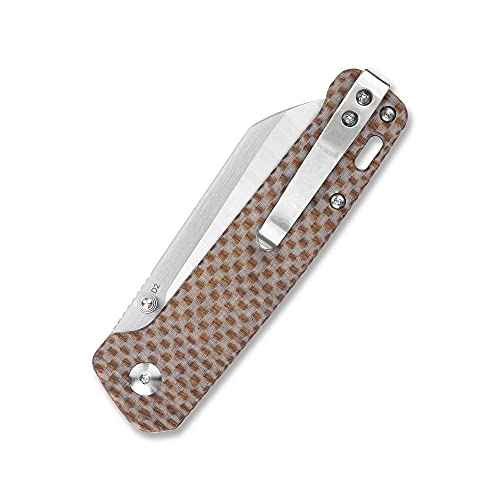 QSP Penguin Folding Knife ? Rugged D2 Blade ? Premium Micarta Handle ? Smooth One-Hand Open ? Deep Carry Clip ? Left/Right-Handed Friendly ? Perfect for EDC and Outdoor Adventures