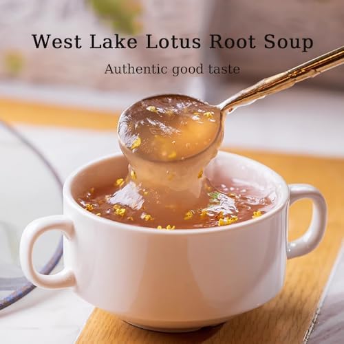 Sweet Scented Osmanthus And Nuts Lotus Root Soup，Westlake Lotus Root Powder，Chinese Soup Bag，Otus Root Powder Soup Mix