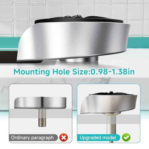 Glass Rinser for Kitchen Sink, High Pressure 360 Degree Rotating Spout Glass Rinser with Pull-out Spray Gun Design, Glass Cup Cleaner Sink Attachment Washer Baby Bottle, Glass Cup, Wine Glass (Silver)