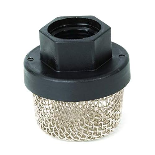 2pcs/Pack 7/8-Inch UNF Inlet Strainer Screen mesh 246385 for 390 Ultra 395 495 Airless Paint Spray Guns, fits for Wagner Spraytech Titan Paint Pumps