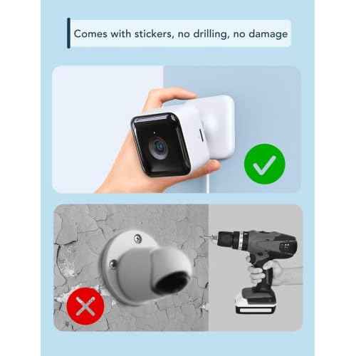 GNCC Indoor Security Camera, 2 Packs 1080PCameras for Home Security Wi-Fi Cameras, Motion/Sound Detection, Night Vision, 2-Way Audio, Real-Time Alert, Cloud & SD Card Storage, 2.4G WiFi Only