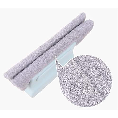 Groove Gap Cloth Window Door Track Multifunctional Cleaning Brush Color: Beige/Gray/Blue (Random Color Matching)3PCS