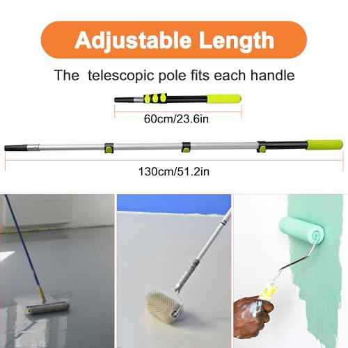Self-Levelling Cement Tool Kit, Epoxy Floor kit, Spike Roller for Self Leveling, Paint Roller, Epoxy Shoes Spikes, Concrete Tools, Epoxy Roller, Floor Leveling Tools (Advanced)