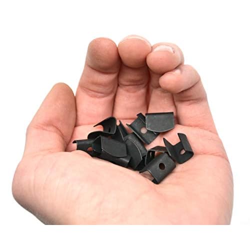 hBARSCI Paint Can Clips for 0.5 Gallon and 1 Gallon Cans - Pack of 12 - Made in The USA
