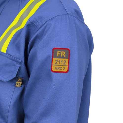 Flame Resistant High Visibility Hi Vis FR Shirt - 100% C - 7 oz