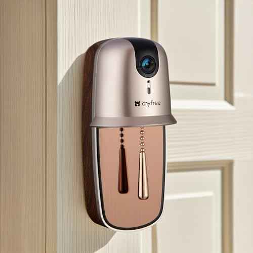 Doorbell Camera Wireless Video Doorbell with Chime, AI Motion Detection Doorbells with 2.4/ 5Ghz WiFi,Solar Assist Battery, HDR Night Vision,Long Distance 2-Way Talk, Local/AWS Cloud Storage