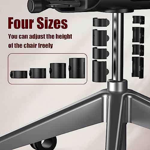 Office Chair Lifting Rod Fixing Pipe Clamp Connect the clamp to the large office chair cylinder piston to prevent the seat from sinking, with a variety of matching sizes and heights¡¼Upgrade¡½