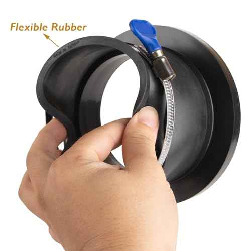 O'SKOOL Magnetic Dust Collection (4" Dust Collection Steel Port W/Built-in Rubber Cuff)