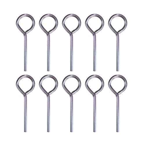 3/32¡± Hex Key Dogging Key Allen Key with Full Loop, Allen Wrench Door Key, Solid Metal ? 10 Packs