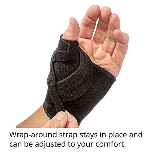 3pp Prima Thumb Brace, Adjustable Brace for CMC Thumb Arthritis and Other Injuries, Left Hand, Size Medium