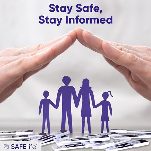 SAFE LIFE[50 Pack] FTY Single Panel Urine Test，Rapid Test Result in 5 Mins, Synthetic OPI Detecting Drug Testing Card, Cut-Off 20 ng/ml, Highly Sensitive Drug Test kit (50)