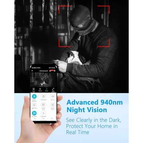 Spy Camera, Works with or Without WiFi, 4K Mini Camera Wireless, Small Cameras for Home Security, Built-in 64GB TF Card, 940nm Night Vision, Motion Detection, for Indoor Outdoor Use