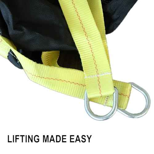 BoxerTool Lifting Canvas Bag 27" Heavy Duty - All Purpose Tool Bag - Rated 1,000LBS