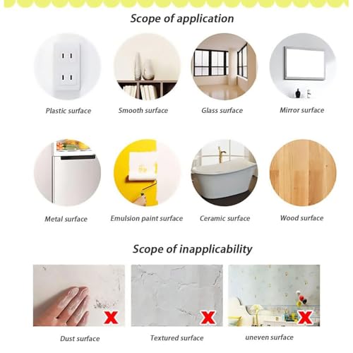 260 Pcs Self-Adhesive Abstract Geometric Shape (Triangle, Circle, Square) Wall Stickers - 10 Sheets Removable Vinyl Wall Decasl for Home, Office, Kids Room, Nursery, Playroom Decor (Black)