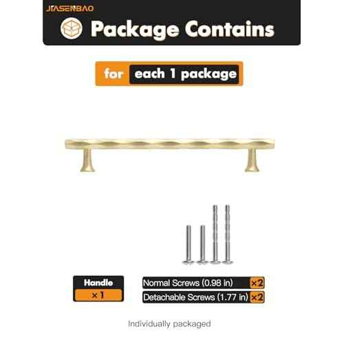 Brushed Gold Cabinet Pulls 6.3" Hole Center 10 Pack Hammered Brass Cabinet Handles Decorative Kitchen Drawer Dresser Cupboard Bathroom Vanity Cabinet Hardware Rhombus