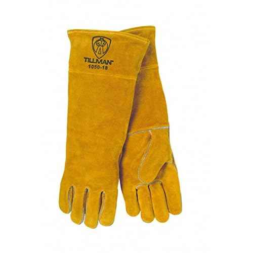 Tillman Premium Split Cowhide Welding Glove, Large Brown