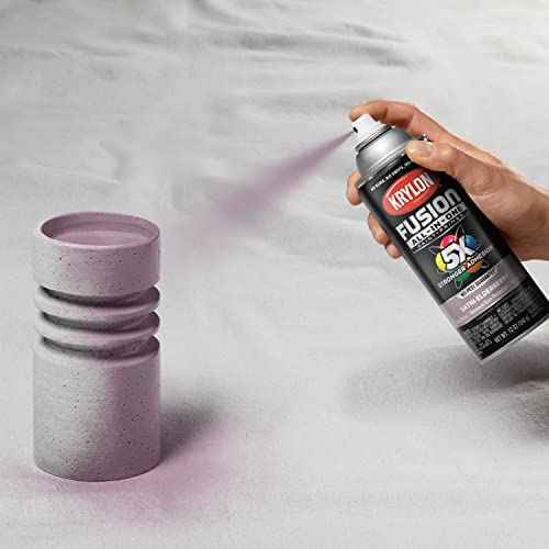 Krylon K02938007 Fusion All-In-One, Satin, Elderberry, 12 oz.
