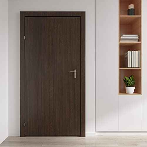 CRE8TIVE Dark Brown Wood Contact Paper Distressed Wood Look Wallpaper Peel and Stick Countertops Waterproof Brown Contact Paper Self Adhesive Textured Wallpaper Vinyl Wrap for Bedroom Kitchen 12"x80"