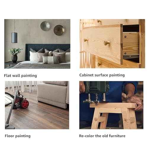 H HAGU LANDE Wood Grain Tool,Woodgraining Tool Kit Textured Paint Roller Soft Rubber, Natural Wood Grain Painting Maker Tool for DIY Wall Room Decor(3PCS)