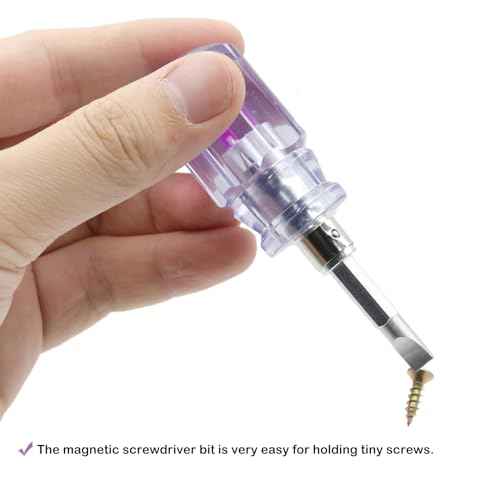 Stubby Screwdriver Short Screwdriver With Phillips Head and Flat Head, Small Magnetic Screwdrivers for DIY Repairing,2 Piece Set