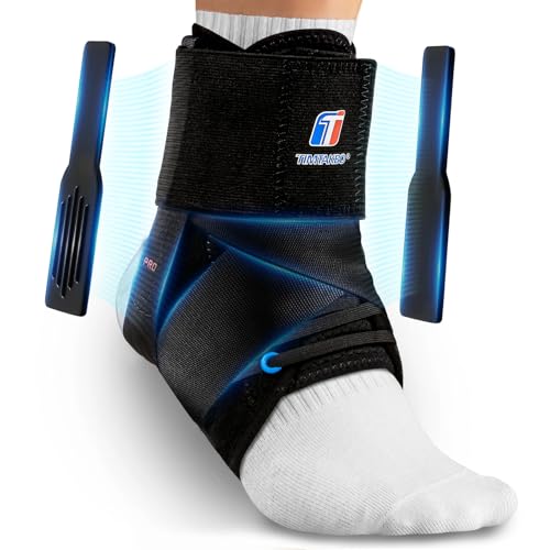 Quick Lace Up Ankle Brace for Women Men with Removable Side Splints, Ankle Support for Sprained Ankle, Injury Recovery, Ankle Stabilizer Wrap for Sprots,Basketball,Volleyball,Soccer,Tennis,XL