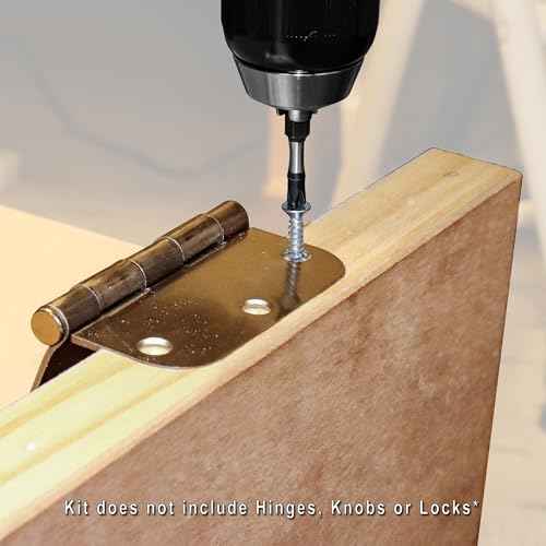 Milescraft 7301 Door Kit ? For Installing Door Locks, Knobs, and Hinges. Self-Clamping Lock Jig with Bi-Metal Hole Saws. Rout Common Hinge Mortises on Standard Doors. Cutting Tools Included