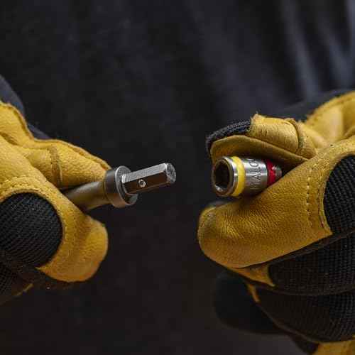 Malco MSH2XLC2 C-RHEX¢ç Building Construction Series Cleanable, Reversible Magnetic Hex Driver (1/4" & 5/16")