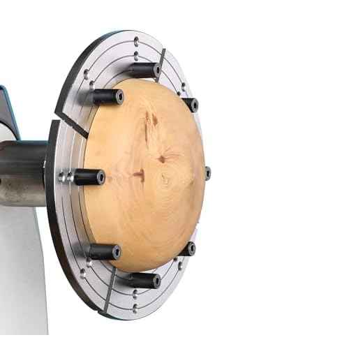 8" Cole Jaw Set for VINWOX 3.5" Wood Lathe Gear Chuck and 4" Scroll Chuck, Flat Jaw Set With Buffer Kit for Popular Chucks Including Original Nova, G3, and Midi