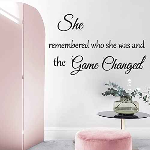 Inspirational Wall Decal Stickers Motivational Quote Stickers Verse Wall Stickers Peel and Stick Vinyl Wall Decor Removable Positive Wall Sticker for Bedroom Living Room Office Bathroom.