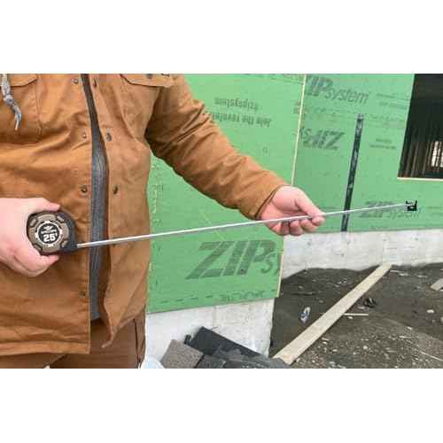 Spec Ops Tools 25-Foot Elite Series Tape Measure, 1 1/4" Double-Sided Blade, 12 Feet of Stand Out, Military-Grade Composite Case, 3% Donated to Veterans, 2-Pack