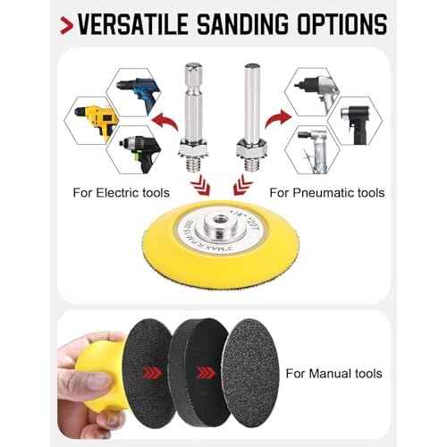 3 Inch Wet Dry Headlight Restoration Kit, Drill Sanding & Polishing Attachment with 800-5000 Grit Sandpaper Discs, 1/4 Shanks, Foam Pads, 3.3'' Face Buffing Polishing Pads, Masking Tape