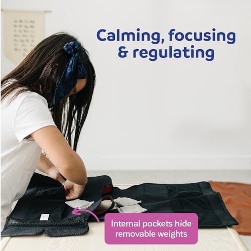 Fun and Function - Red Weighted Compression Vest for Kids & Adults - Calming Sensory Compression Vest for Kids - Weighted Vest for Sensory Needs - Toddlers, Kids, Teens & Adults Sizing
