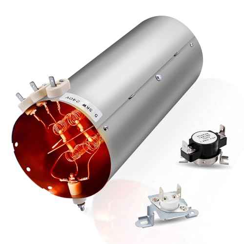 Dryer Heating Element Replacement Fit for Elec-trolux EIED55HIW0 EIMED55IIW0 EIED50LIW1 EIMED55IMB3 EIMED55QT0 EIED55HMB0 EIMED55IIW1 EIED50LIW0 EIED55IRR0 EIMED55IRR0 EIMED55IMB0 EIED55IKG0