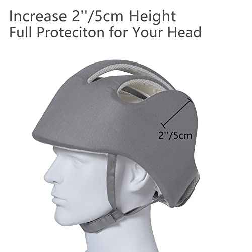 Thick Protection Helmet for Elderly Youth Adults,Head Protection for Elderly Falls,Soft Helmet for Epilepsy Seizures Prevent Head Injuries,Safety Bump Cap,for Home Gardening